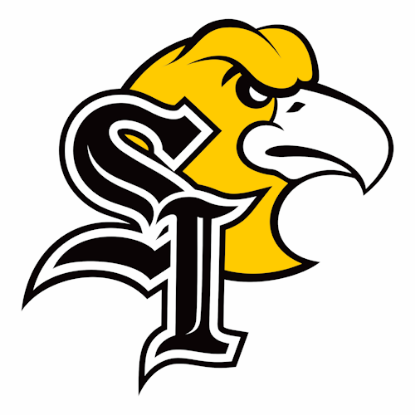 CSI Athletics Logo - a fierce golden eagle