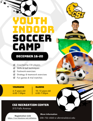 Picture of Youth Indoor Soccer Camp 6-9 Year Olds