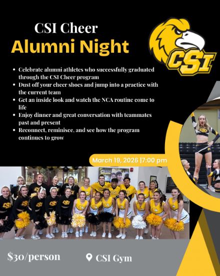 Picture of CSI Cheer Alumni Night - 2025