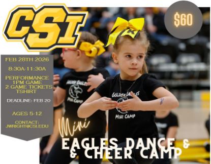 Picture of CSI Mini Eagles Dance/Cheer Camp - Feb 2026