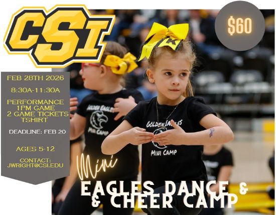 Picture of CSI Mini Eagles Dance/Cheer Camp - Feb 2026